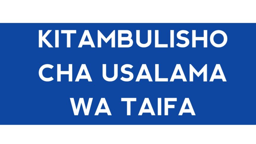 Kitambulisho cha usalama wa taifa