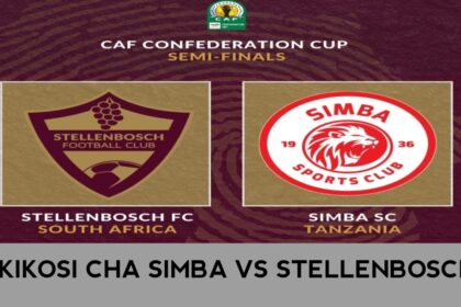 Kikosi cha Simba sc vs Stellenbosch Fc