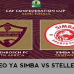 Matokeo ya Simba sc vs Stellenbosch FC