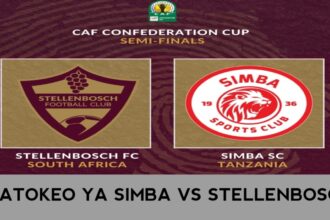 Matokeo ya Simba sc vs Stellenbosch FC