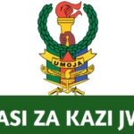 Tangazo la Kujiunga na Jeshi JWTZ