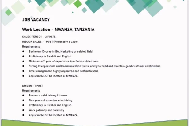 Nafasi za kazi Zurkt Tanzania 2025