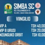 Viingilio mechi ya simba na Stellenbosch FC