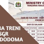 Ratiba ya Treni ya SGR Dar to Dodoma