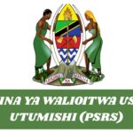 Majina kuitwa kwenye Usaili UTUMISHI (PSRS)