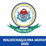 Majina waliochaguliwa MUHAS 2025