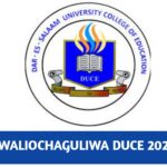 Majina ya waliochaguliwa DUCE 2025