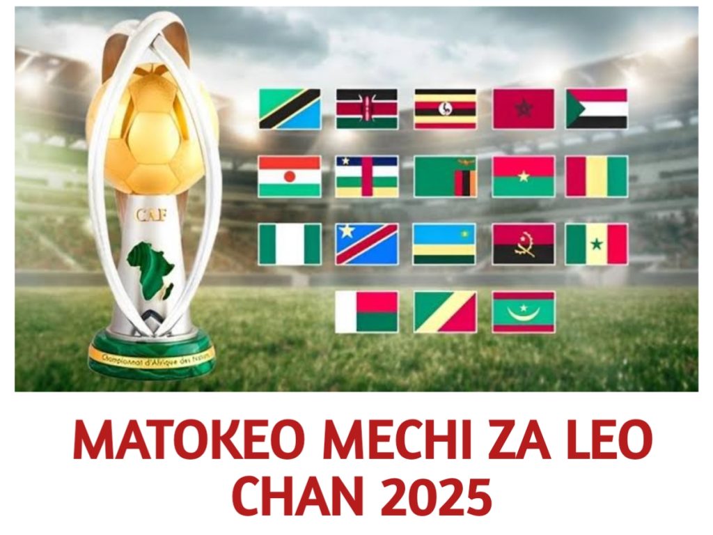 Matokeo ya Mechi za Leo CHAN 2025