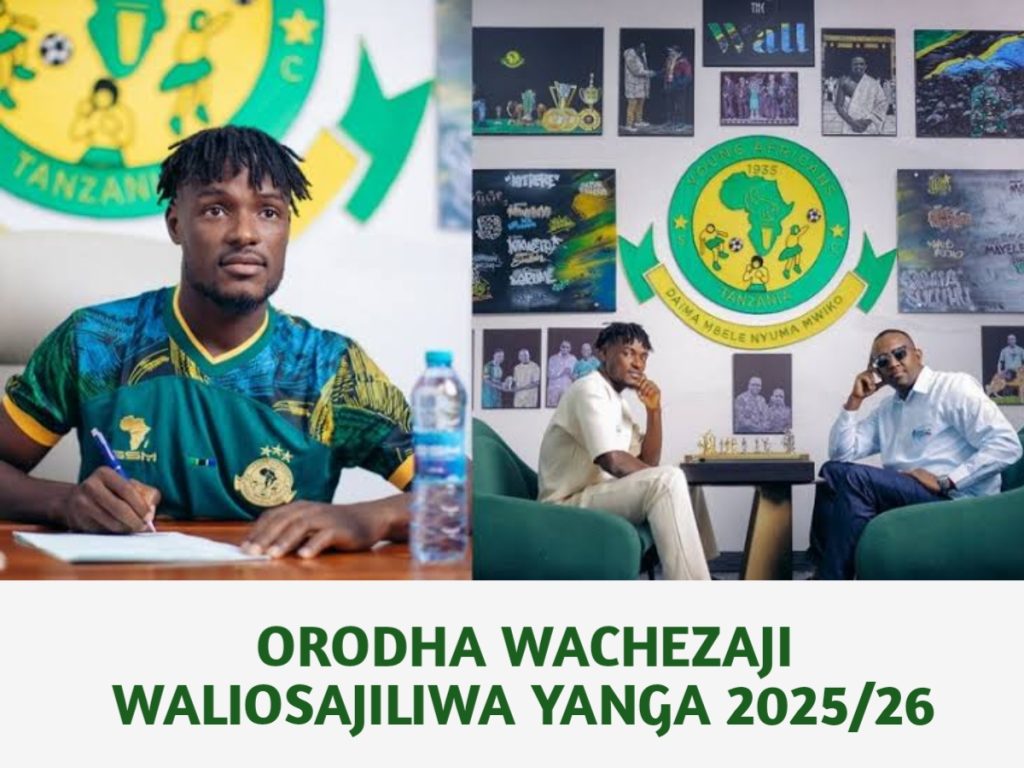 Wachezaji wapya wa Yanga 2025 2026 - waliosajiliwa