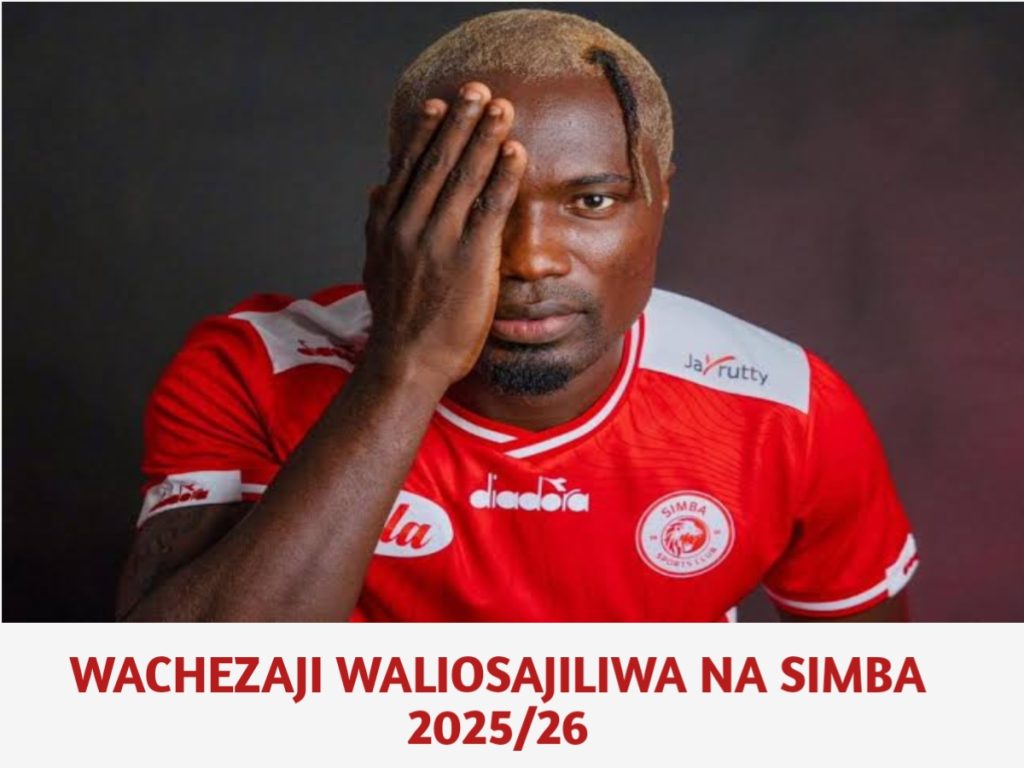 Wachezaji wapya wa Simba 2025 2026