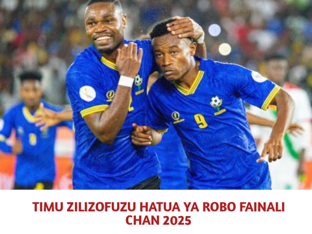 Timu zilizofuzu Robo fainali CHAN