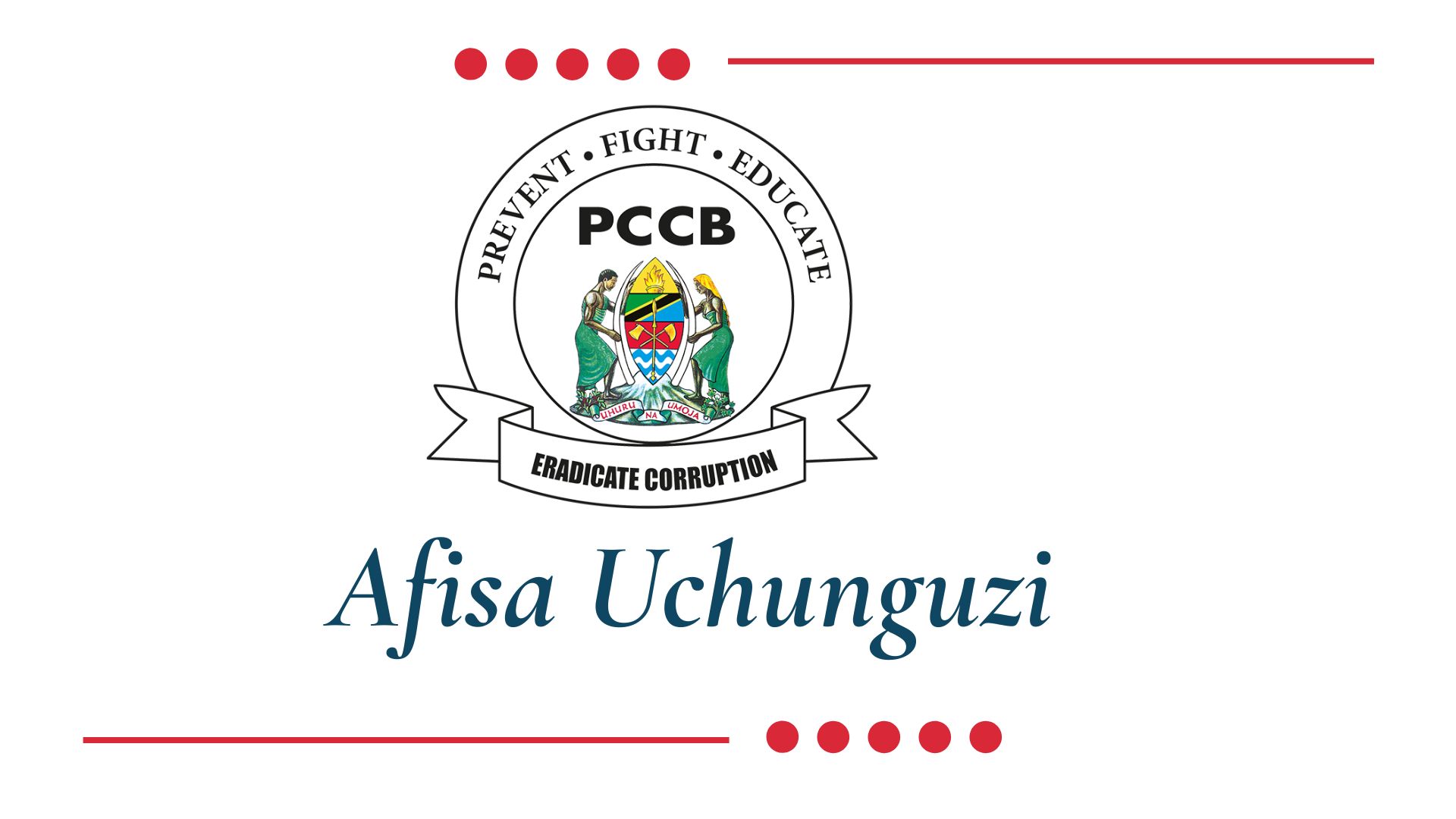 Nafasi za kazi Afisa Uchunguzi TAKUKURU PCCB 2026
